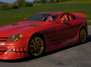 Mercedes-Benz SLR McLaren 999 Red Gold Dream by Anliker 2011 года