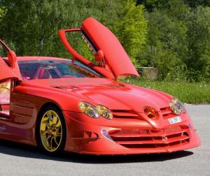 Mercedes-Benz SLR McLaren 999 Red Gold Dream by Anliker 2011 года