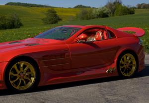 Mercedes-Benz SLR McLaren 999 Red Gold Dream by Anliker 2011 года