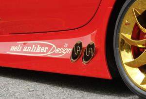 Mercedes-Benz SLR McLaren 999 Red Gold Dream by Anliker 2011 года