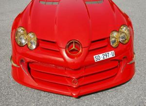 Mercedes-Benz SLR McLaren 999 Red Gold Dream by Anliker 2011 года