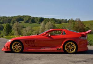 Mercedes-Benz SLR McLaren 999 Red Gold Dream by Anliker 2011 года