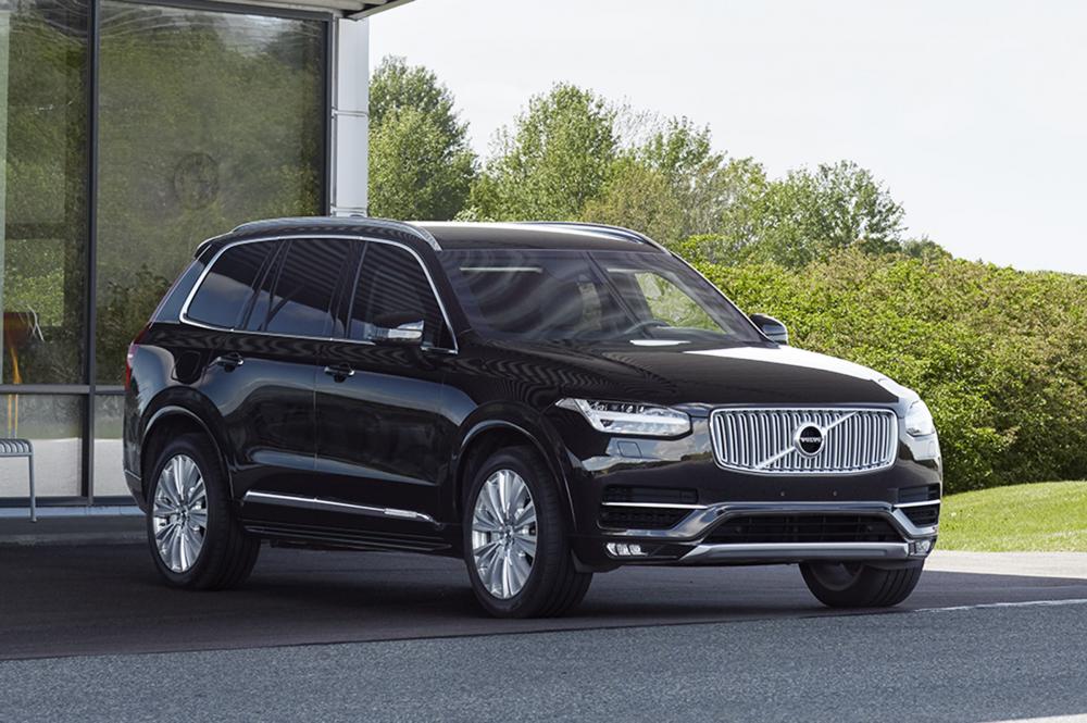 Volvo из кроссовера XC90 сделали броневик с массой в 4,5 тонн