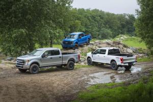 Обновленные пикапы F-Series от Ford для серьезного внедорожья