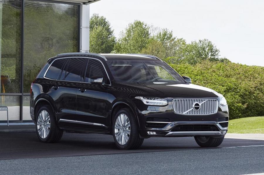 Volvo из кроссовера XC90 сделали броневик с массой в 4,5 тонн