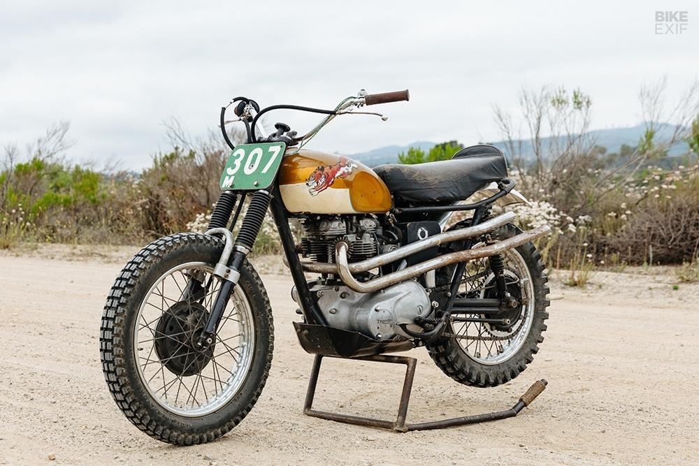 Кастомный Triumph Desert Sled от Hello Engine
