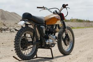 Triumph Desert Sled by Hello Engine