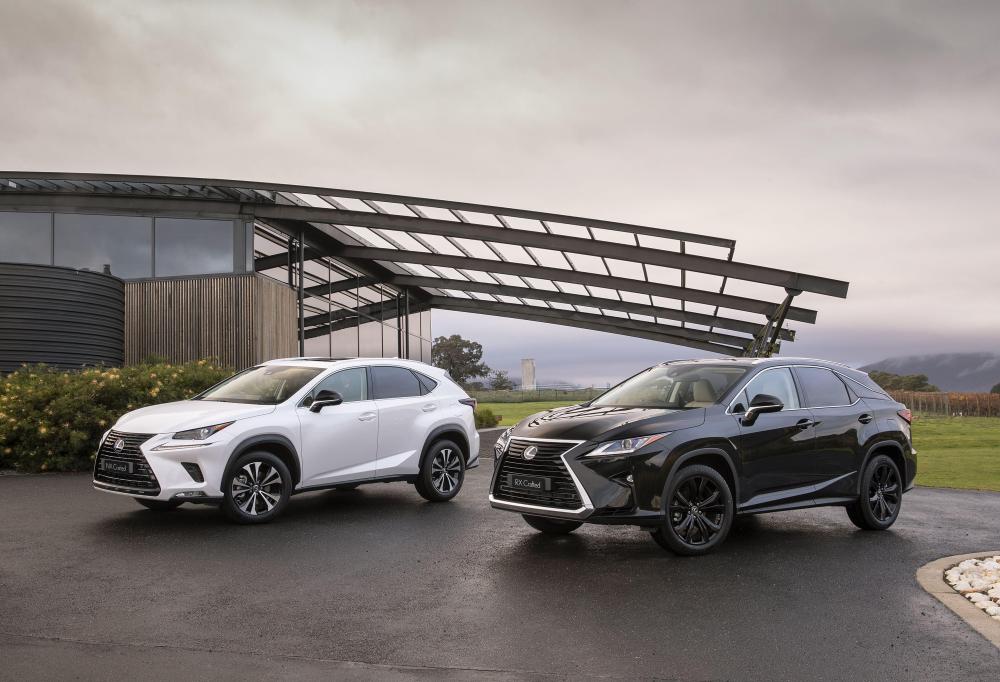 Lexus NX300 Crafted и Lexus RX350 Crafted 2019 года
