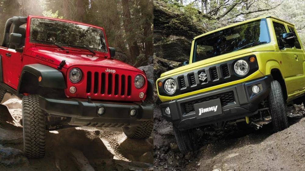 Suzuki Jimny and Jeep Wrangler