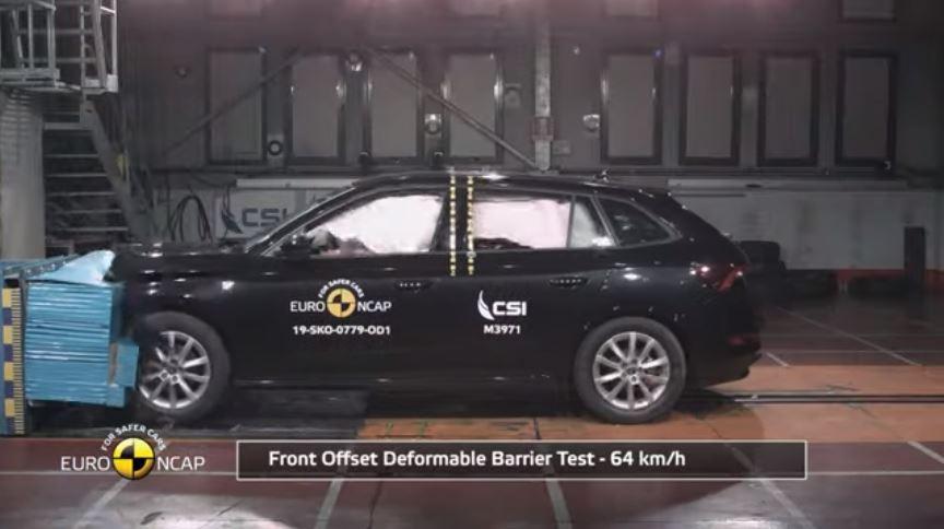 Euro NCAP проверил на прочность хэтчбек Skoda Sсala
