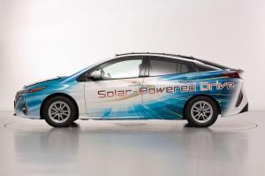 Toyota Prius PHV Solar-Powered Drive by Sharp 2019 года