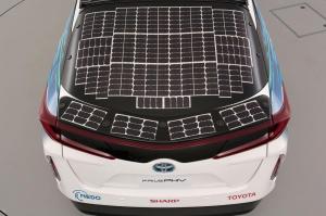Toyota Prius PHV Solar-Powered Drive by Sharp 2019 года