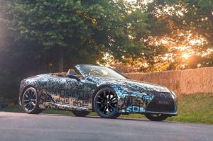 Lexus LC Convertible Prototype 2019 года