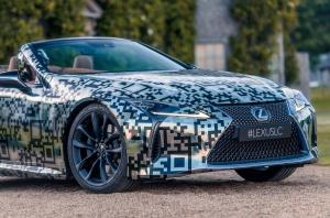 Lexus LC Convertible Prototype 2019 года