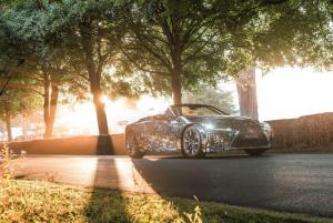 Lexus LC Convertible Prototype 2019 года