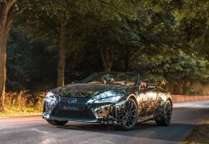 Lexus LC Convertible Prototype 2019 года