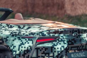Lexus LC Convertible Prototype 2019 года