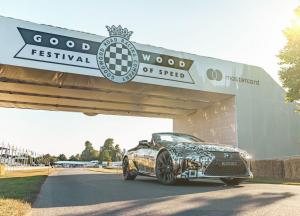 Lexus LC Convertible Prototype 2019 года