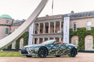 Lexus LC Convertible Prototype 2019 года