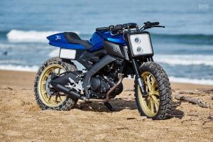 Байк для трек-заездов Yamaha MT-125: творение Kingston Customs