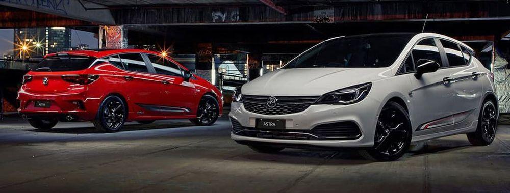 Holden Astra RS Black Edition 2019 года