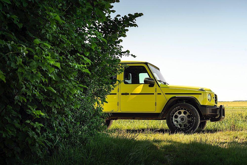 Яркий, ядовито-желтый внедорожник - Mercedes-Benz G-Class от Delta 4x4!