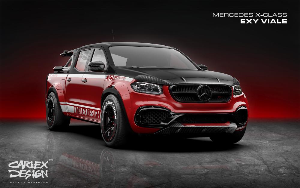 Carlex спроектировал держатель для велосипеда на Mercedes-Benz X-Class