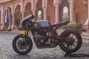 Royal Enfield Continental GT 650 Vigilante by Rajputana Customs