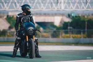 Royal Enfield Continental GT 650 Vigilante by Rajputana Customs