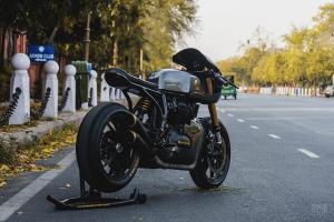 Royal Enfield Continental GT 650 Vigilante by Rajputana Customs