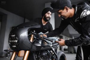 Royal Enfield Continental GT 650 Vigilante by Rajputana Customs