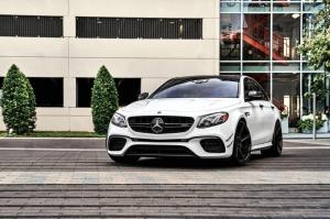 Mercedes-AMG E63 S on Ferrada Wheels (FR7 Matte Black) 2019 года