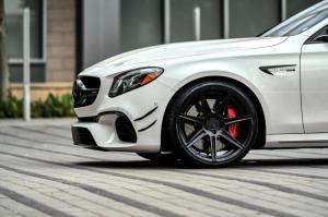 Mercedes-AMG E63 S on Ferrada Wheels (FR7 Matte Black) 2019 года