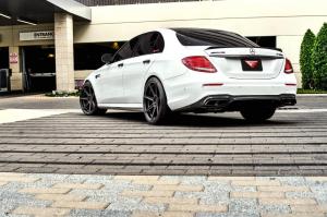 Mercedes-AMG E63 S on Ferrada Wheels (FR7 Matte Black) 2019 года