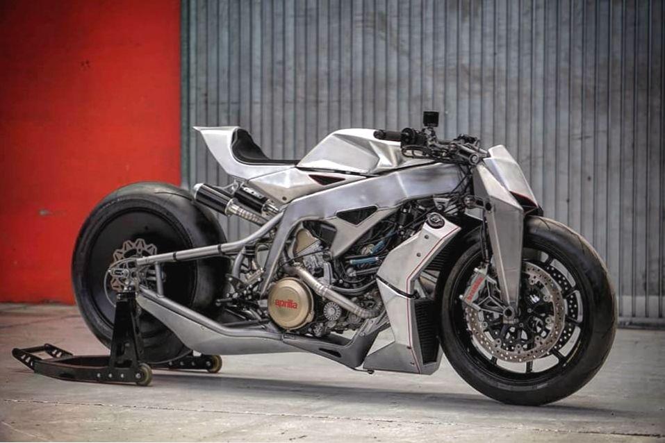 Кастомный байк Aprilia SXV550