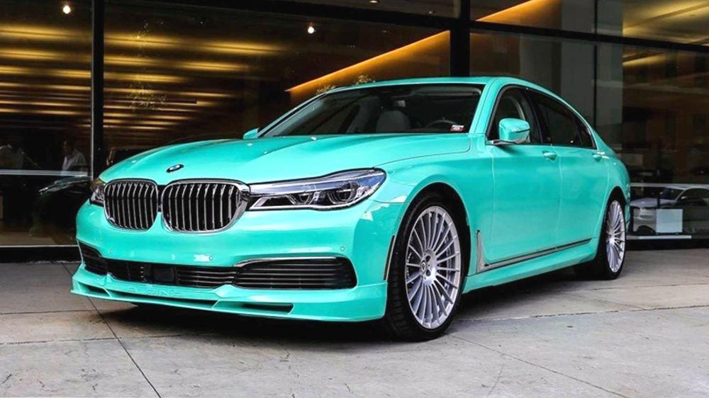 Уникальная Alpina B7 в мятно-зеленом цвете доставлена заказчику из США