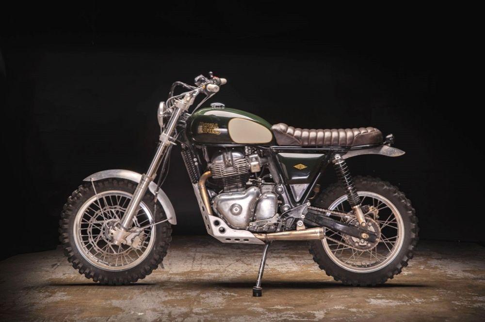 Скрэмблер Royal Enfield Interceptor Desert Runner: работа мастерской Revival Cycles