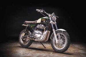 Royal Enfield Interceptor 650 Desert Runner by Revival Cycles