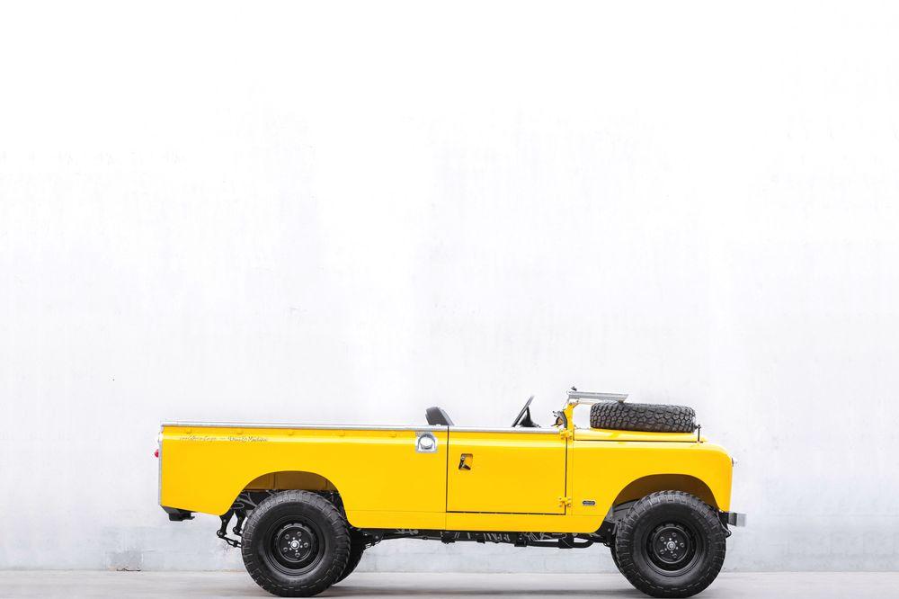 Land Rover Series 2A Yellow Land Marine Nr86 by Cool n Vintage & Deus Ex Machina