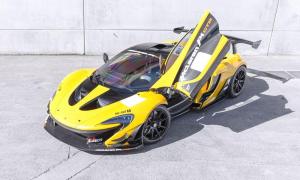 McLaren P1 GTR разрешенный для уличного движения замечательно подходит для состоятельных автомобильных энтузиастов