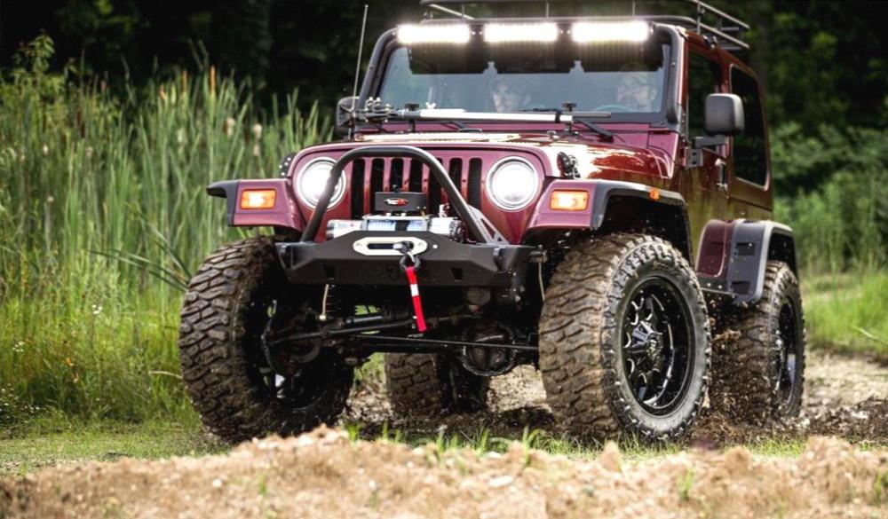 Тюнингованный Jeep Wrangler как домашнее задание
