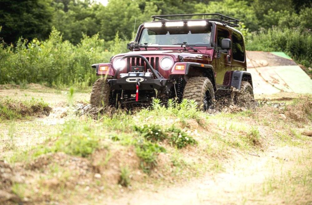 Тюнингованный Jeep Wrangler как домашнее задание