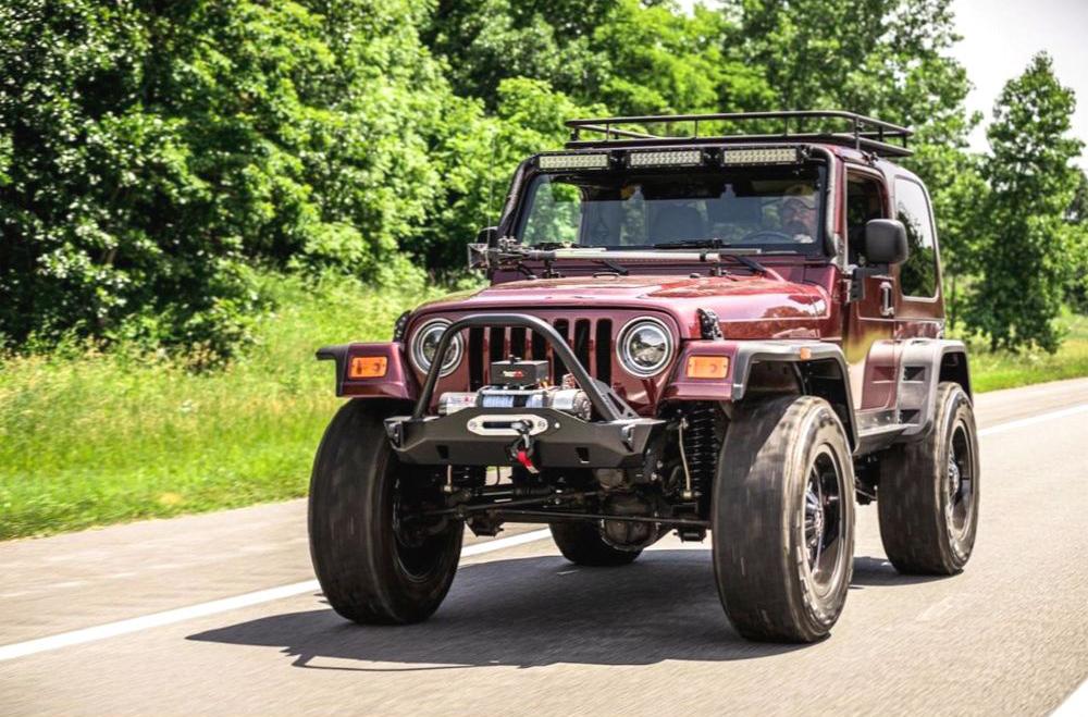 Тюнингованные Jeep Wrangler