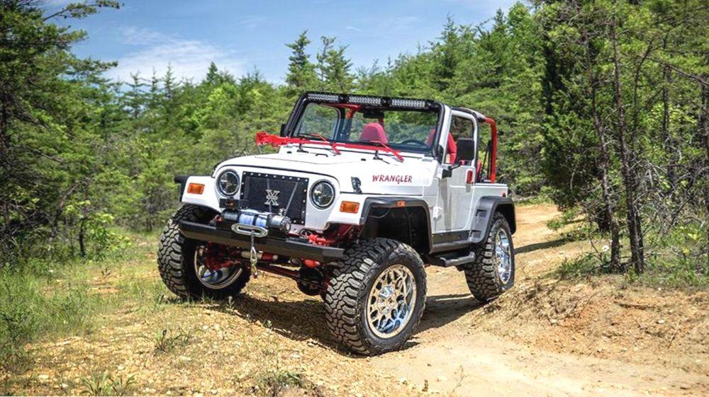 Тюнингованный Jeep Wrangler как домашнее задание
