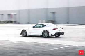 Toyota GR Supra on Vossen Wheels (HF-3)