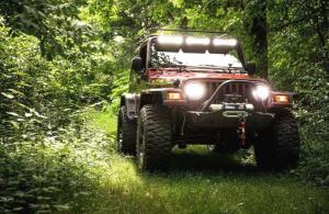 Тюнингованный Jeep Wrangler как домашнее задание