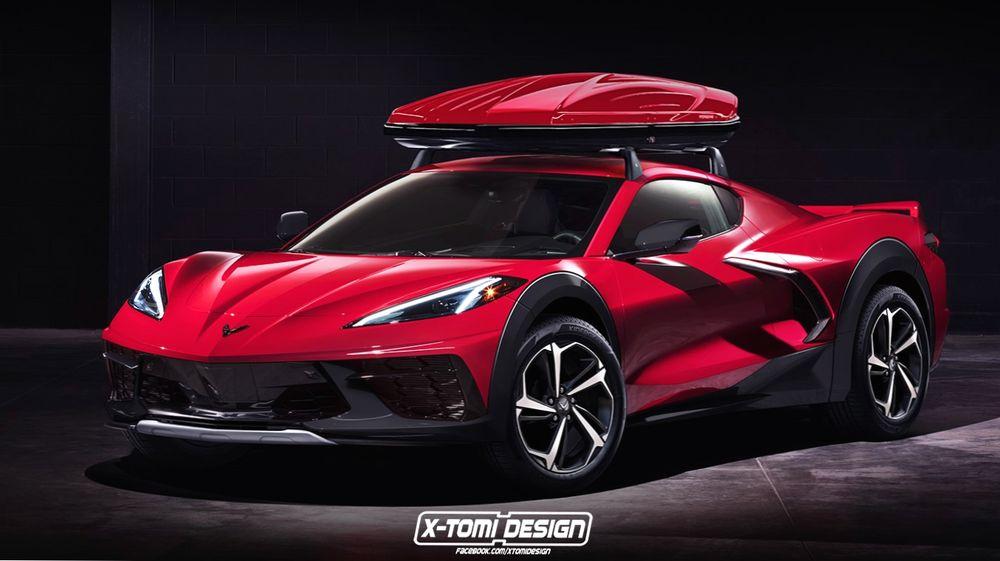 Chevrolet Corvette C8 4x4 - потрясающий раллийный суперкар, который нужен нам