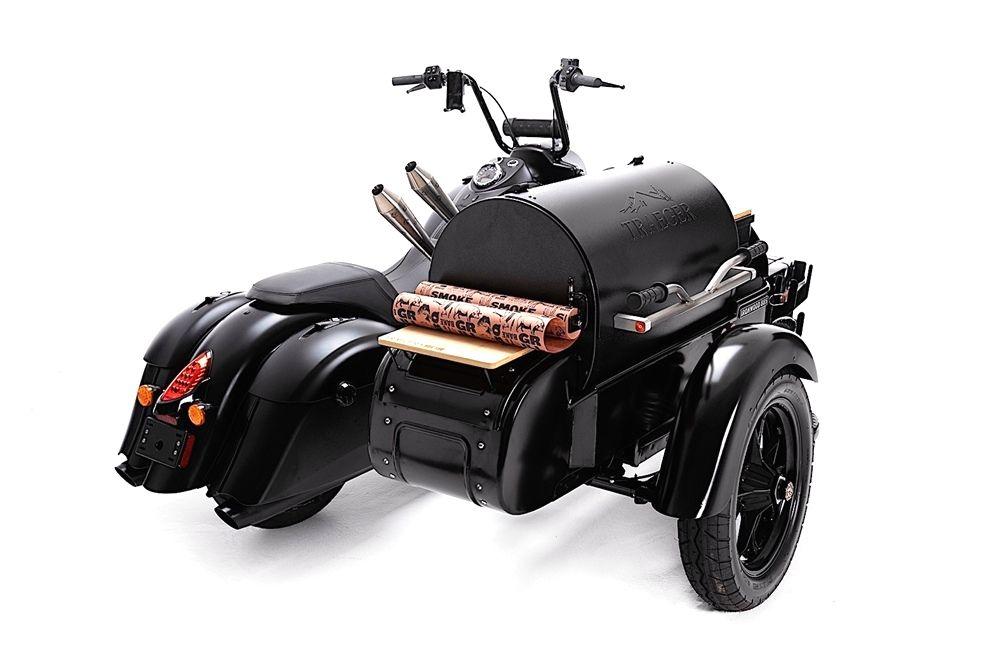 Indian Springfield Darkhorse Traeger Ironwood 885 by See See Motorcycles