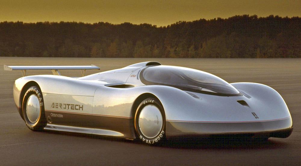 Oldsmobile Aerotech I Short Tail Concept 1987 года