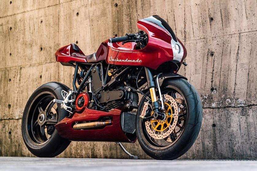 Нео кафе рейсер Ducati MH900E от OneHandMade